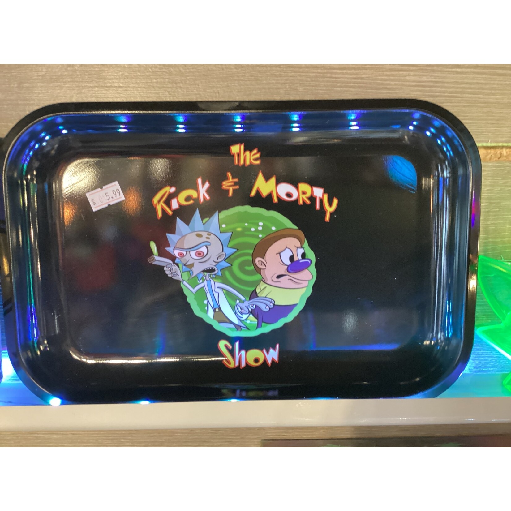 Select Distributors Rick and Morty Rolling Tray - C&J Hammer Hard  Accessories