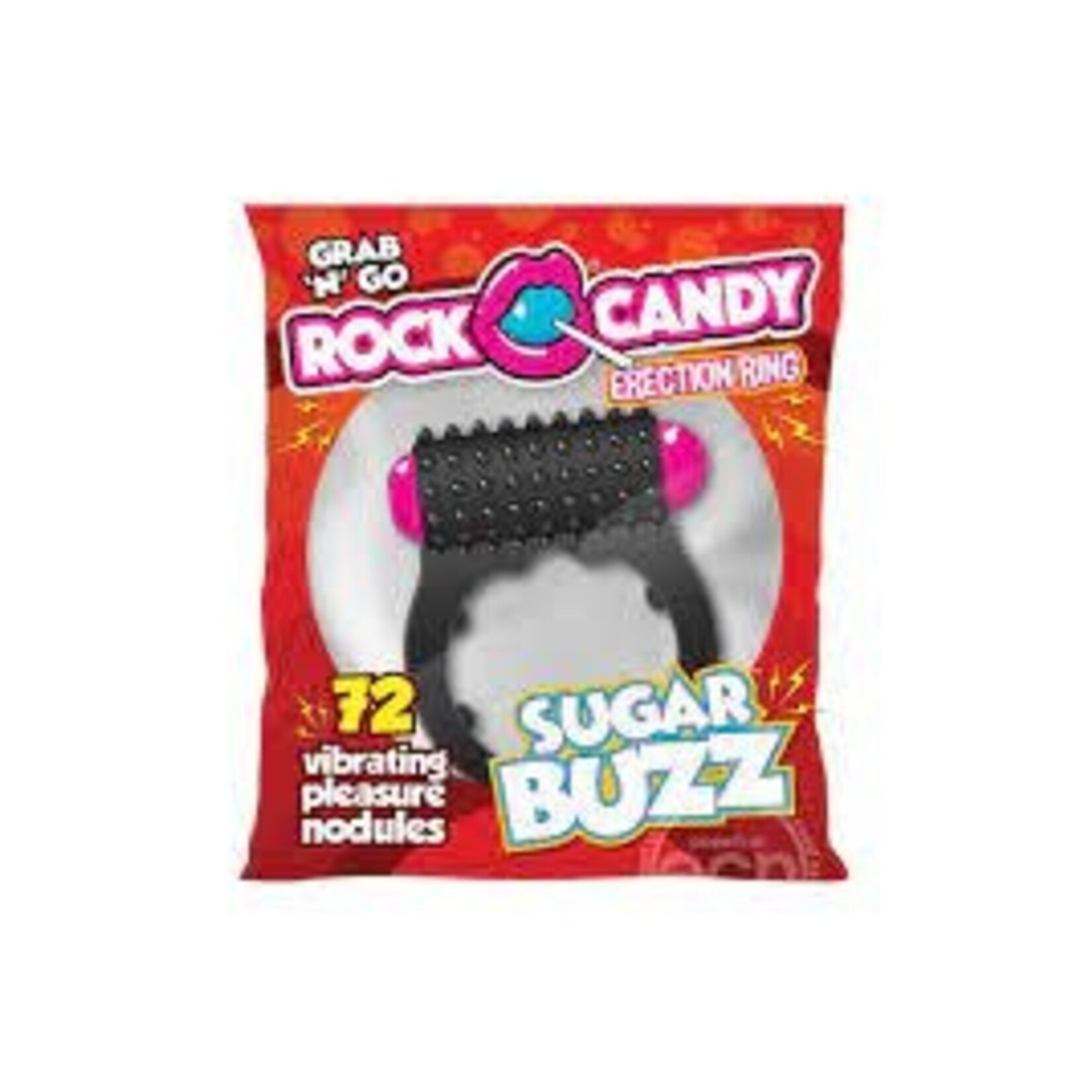 Rock Candy Toys Rock Candy - Sugar Buzz - Vibrating Cock Ring - Black