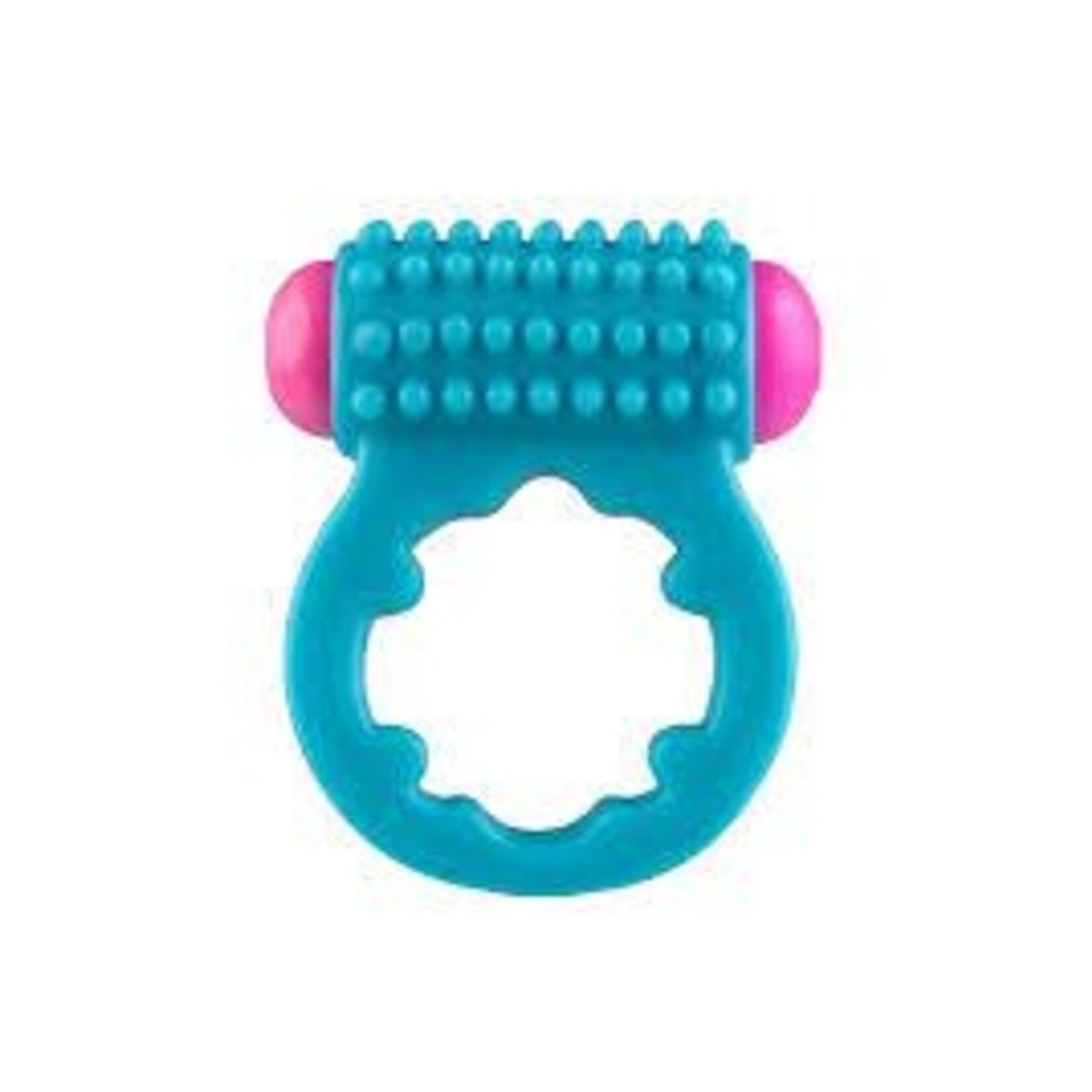 Rock Candy Toys Rock Candy - Sugar Buzz - Vibrating Cock Ring - Aqua Blue