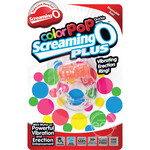 screaming o Color Pop Quickie Screaming O Plus Vibrating Ring Silicone Cockring Orange