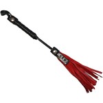 Rouge Garments Rouge Leather Mini Flogger Red
