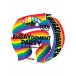 Hott Products Engaygement Rainbow Style Caution Tape