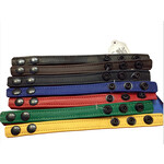 P&C Creations P&C Creations 3 Snap Leather Cockring- Assorted Colors