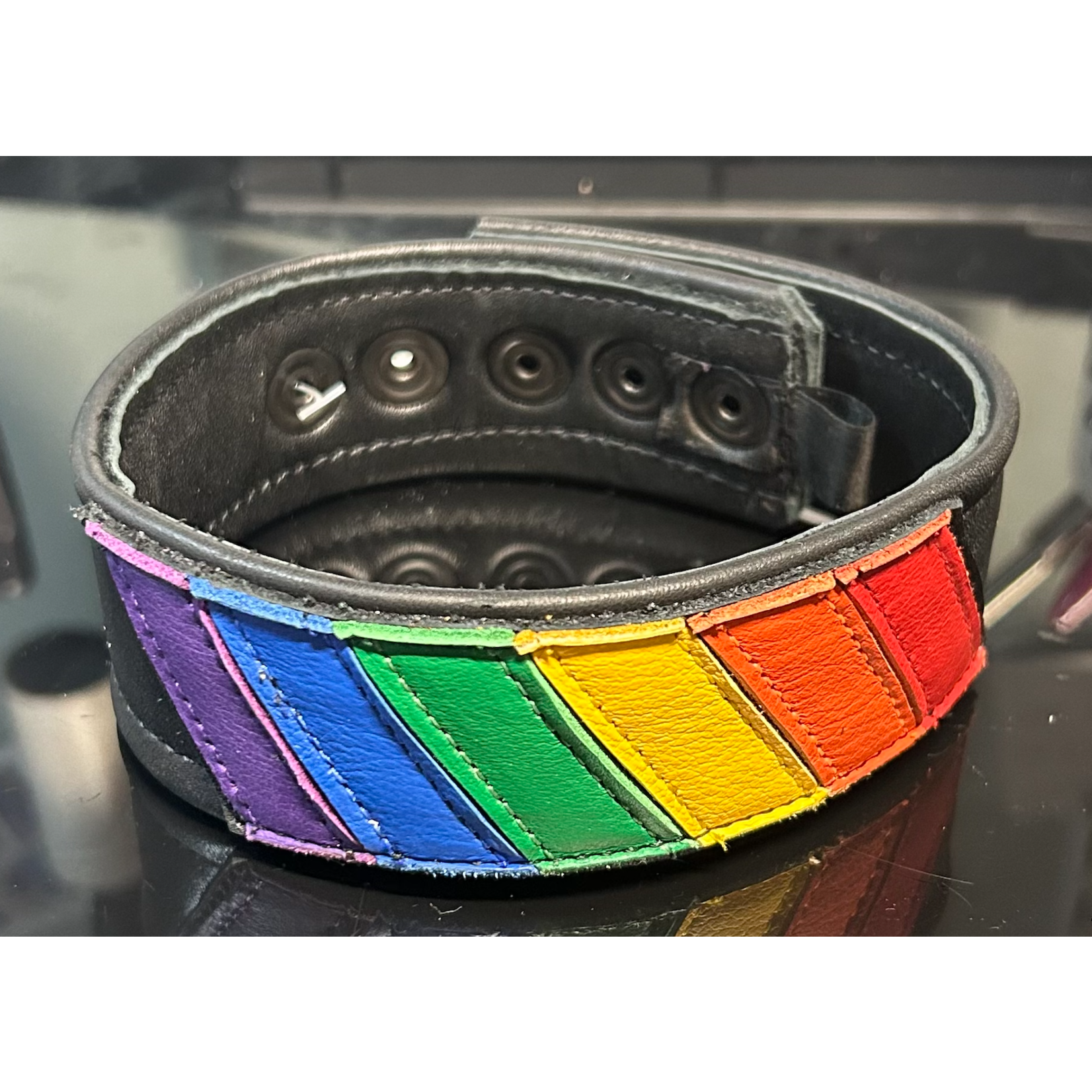 P&C Creations P&C Creations Pride Leather Armband