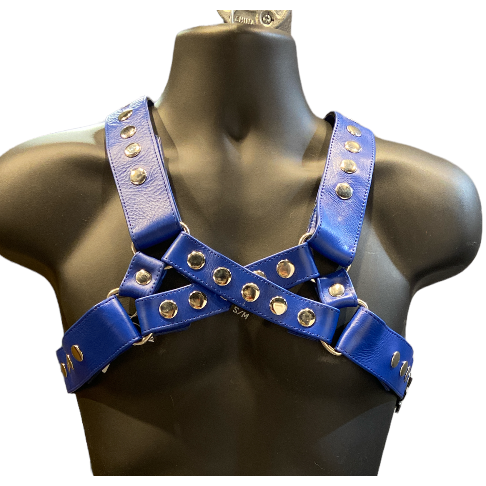 MS Leather Cross Chest Harness