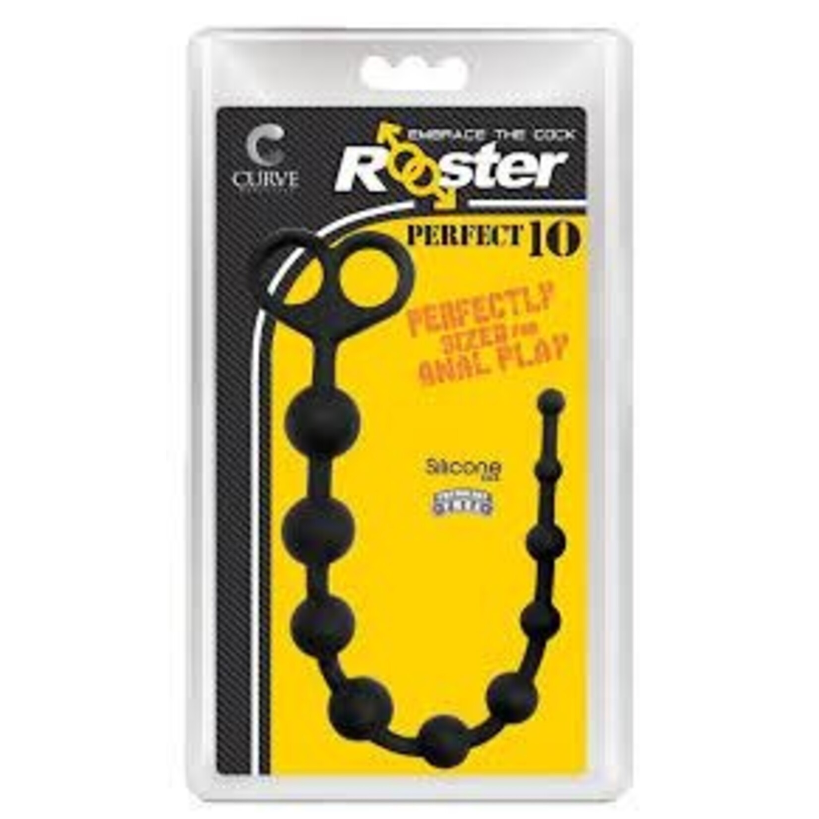Curve Toys Rooster Perfect 10 Anal Beads