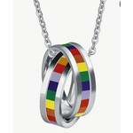 Silver Pride Ring Necklace