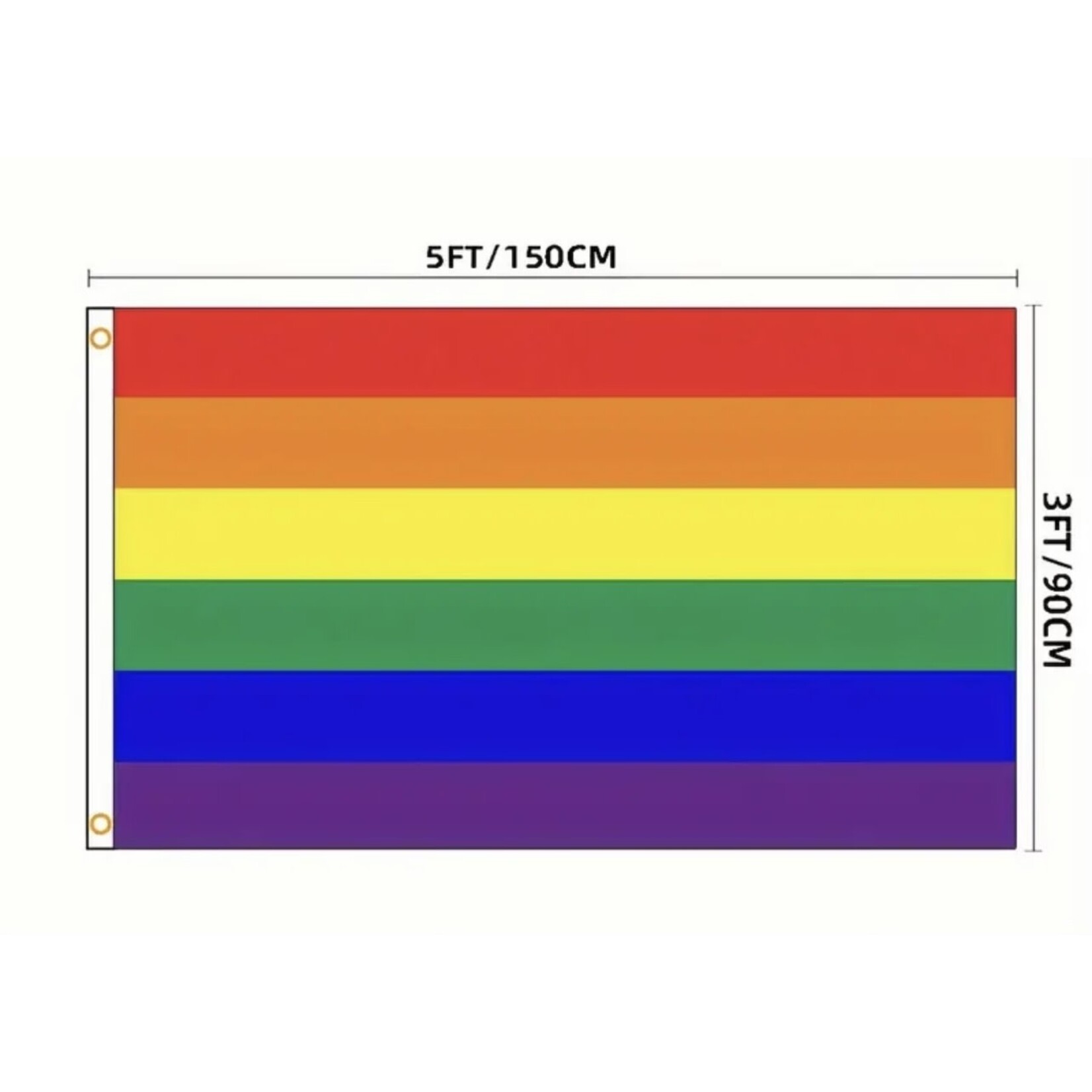 Pride Flag - 3’x5’