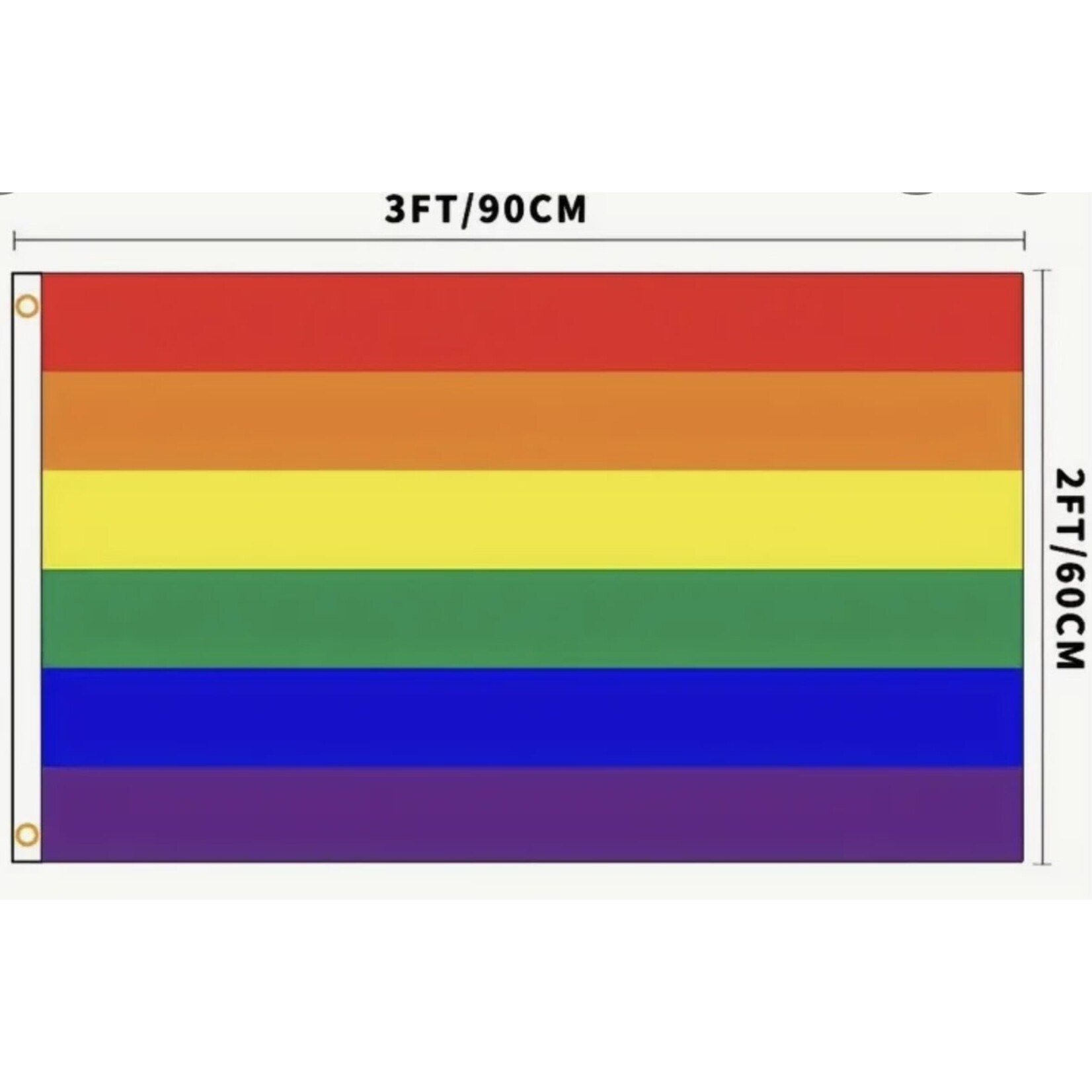 Pride Flag - 2’x3’