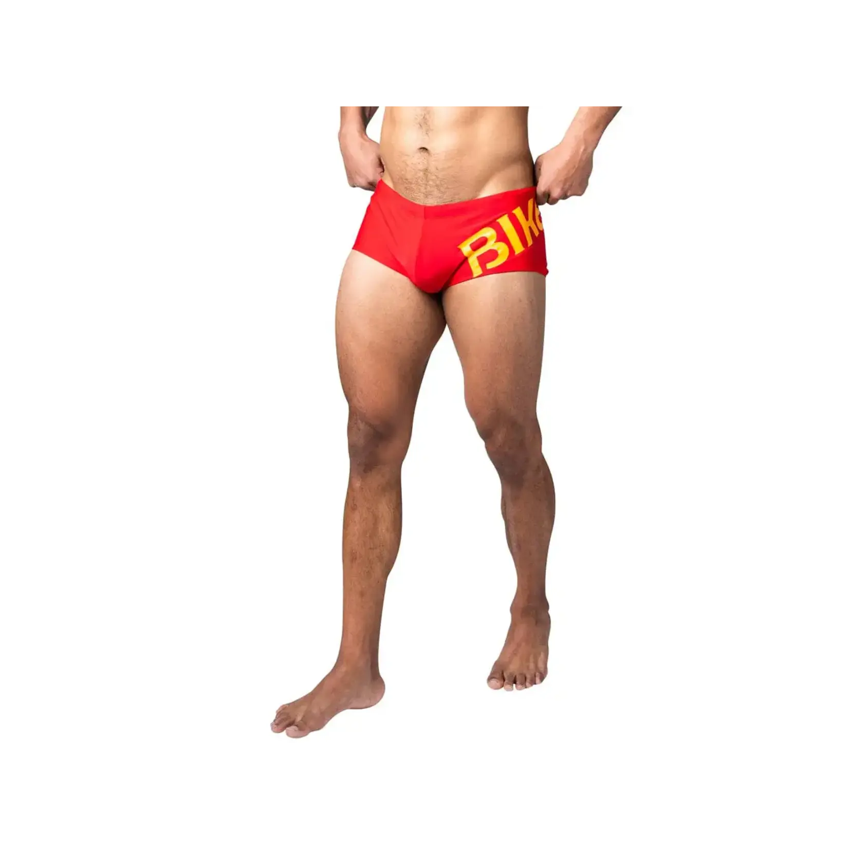 Bike Athletic Bike Athletic High Diver Swim Trunk- Red