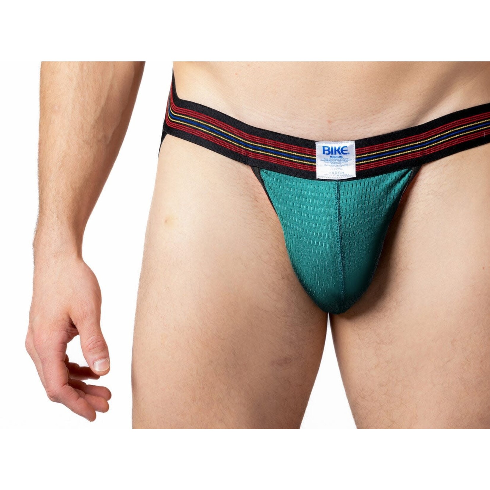 Bike Athletic BIKE  Mesh Jockstrap Underwear- Teal