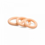 Jock Jock - Silicone Cockring 3pc Set - Light