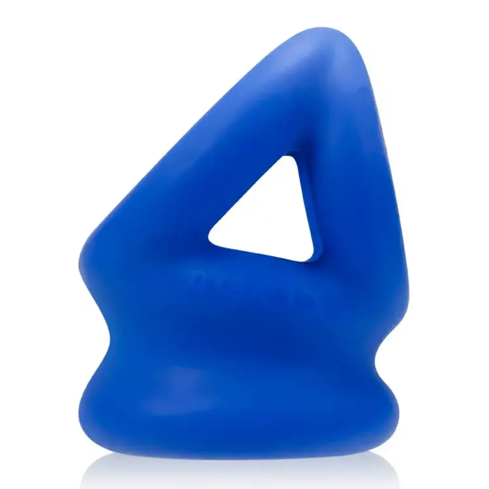 OX Balls Oxballs - Tri Squeeze Silicone Blend 3 Ring Ballstretching Sling - Blue