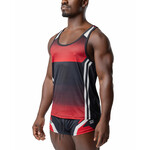 Nasty Pig Nasty Pig  Full Throttle Tank Top- Black/Red/White
