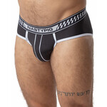 Nasty Pig Nasty Pig Chase U-Front Brief- Black/White
