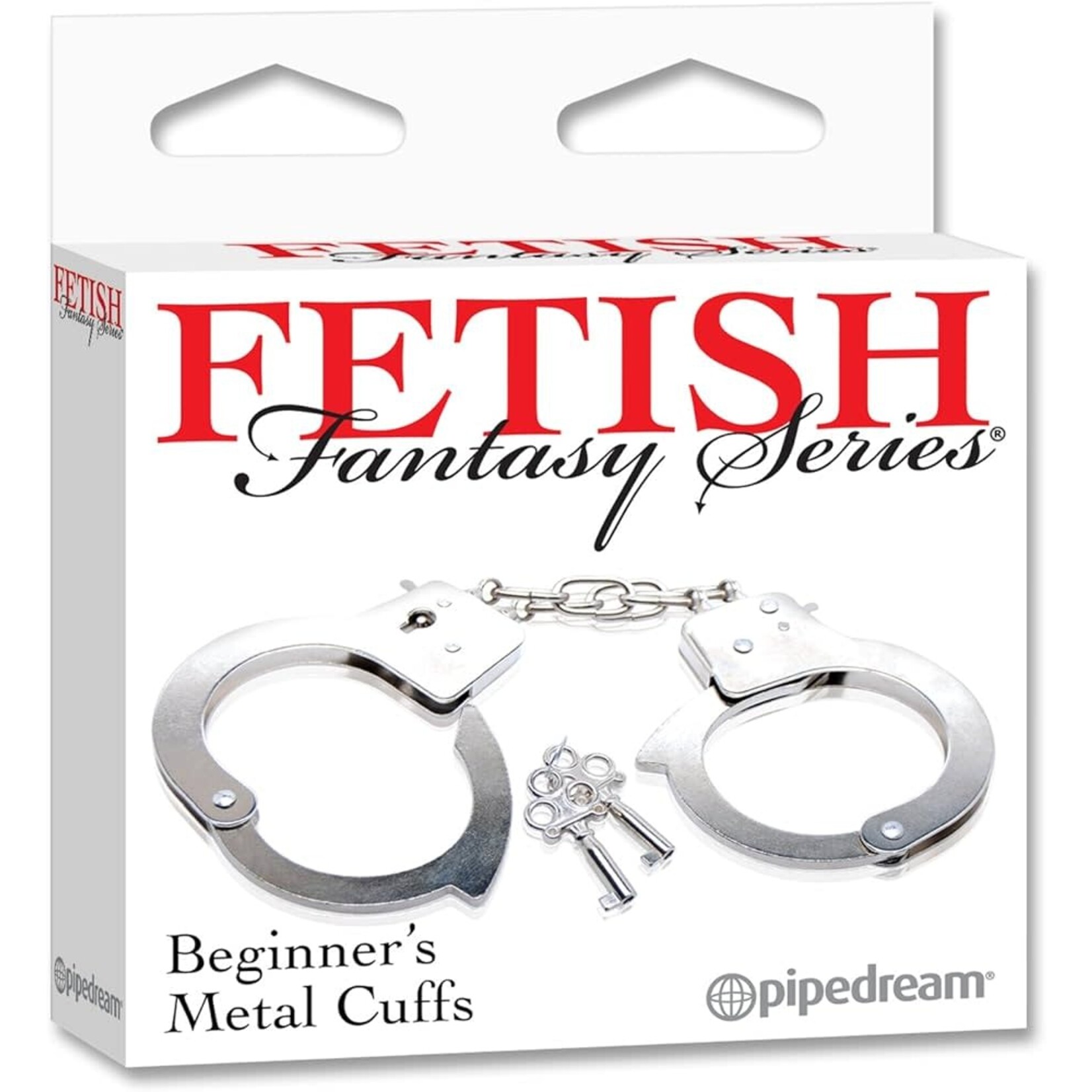 PipeDream Fetish Fantasy - Beginners Metal Hand Cuffs