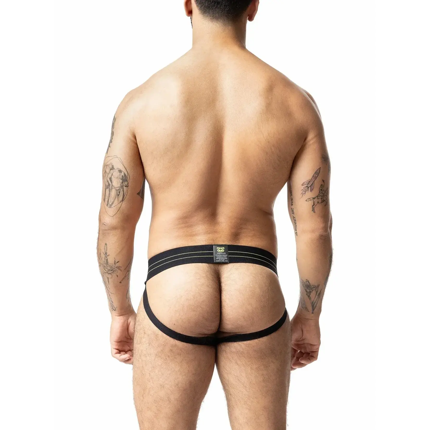 Nasty Pig Nasty Pig  Voltage Jock Strap- Black/Acid Lime