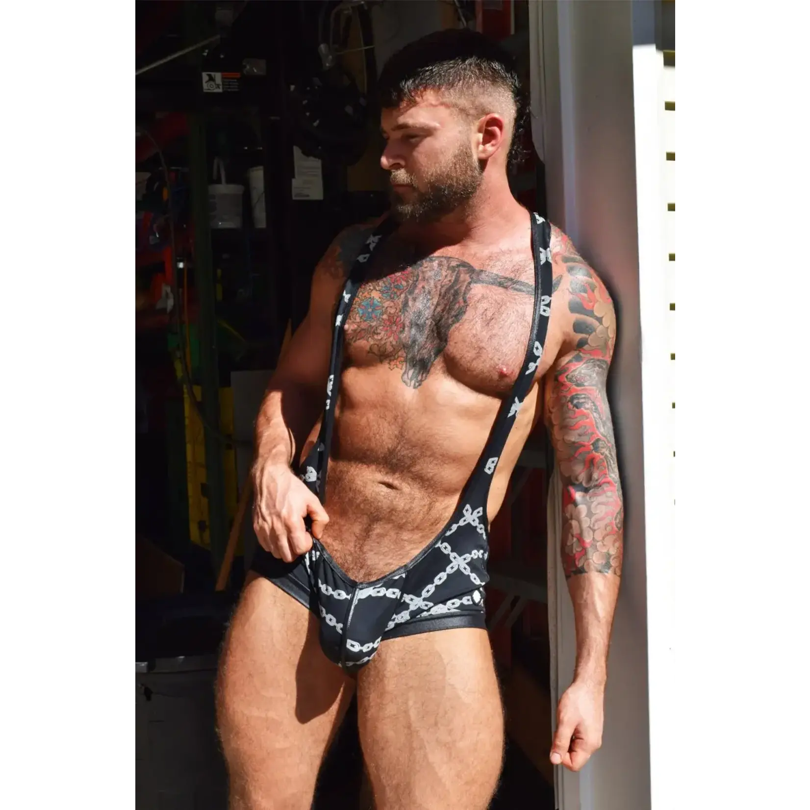 BreedWell Breedwell Dirty Boy Singlet- Chains