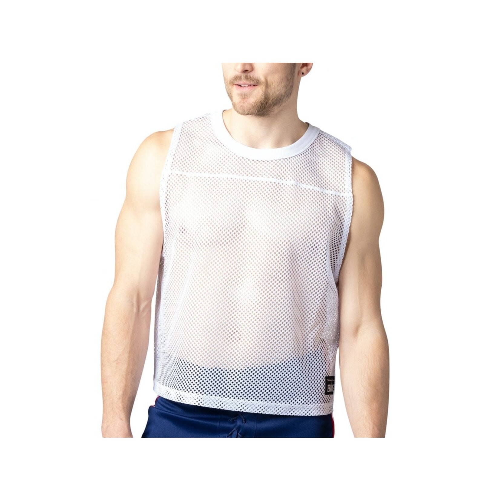 Bike Athletic BIKE Athletic Sleeveless Practice Jersey- White