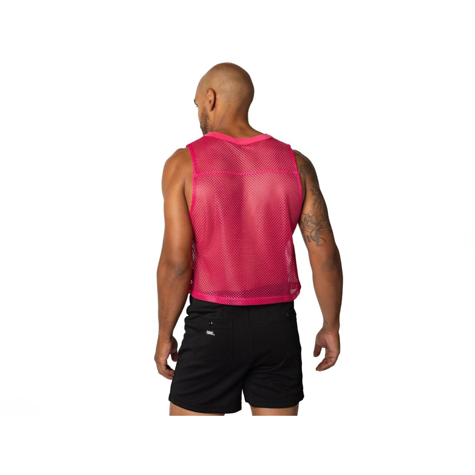 Bike Athletic BIKE Athletic Sleeveless Practice Jersey- Hot Pink
