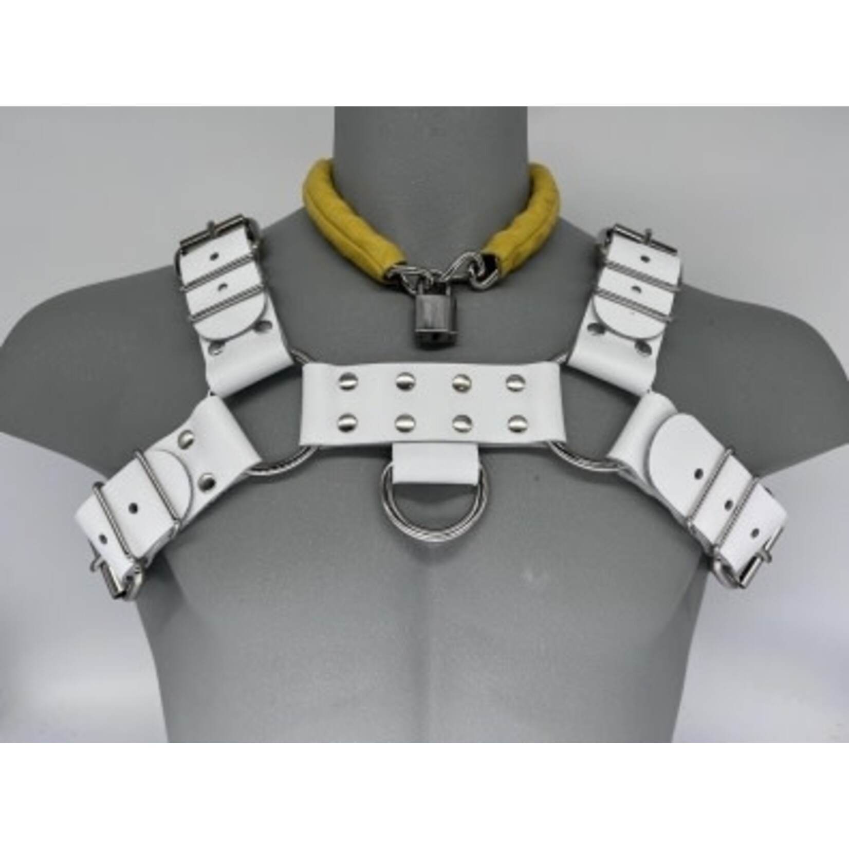 Kookie KOOKIE  Leather D-Ring Bull Dog Harness
