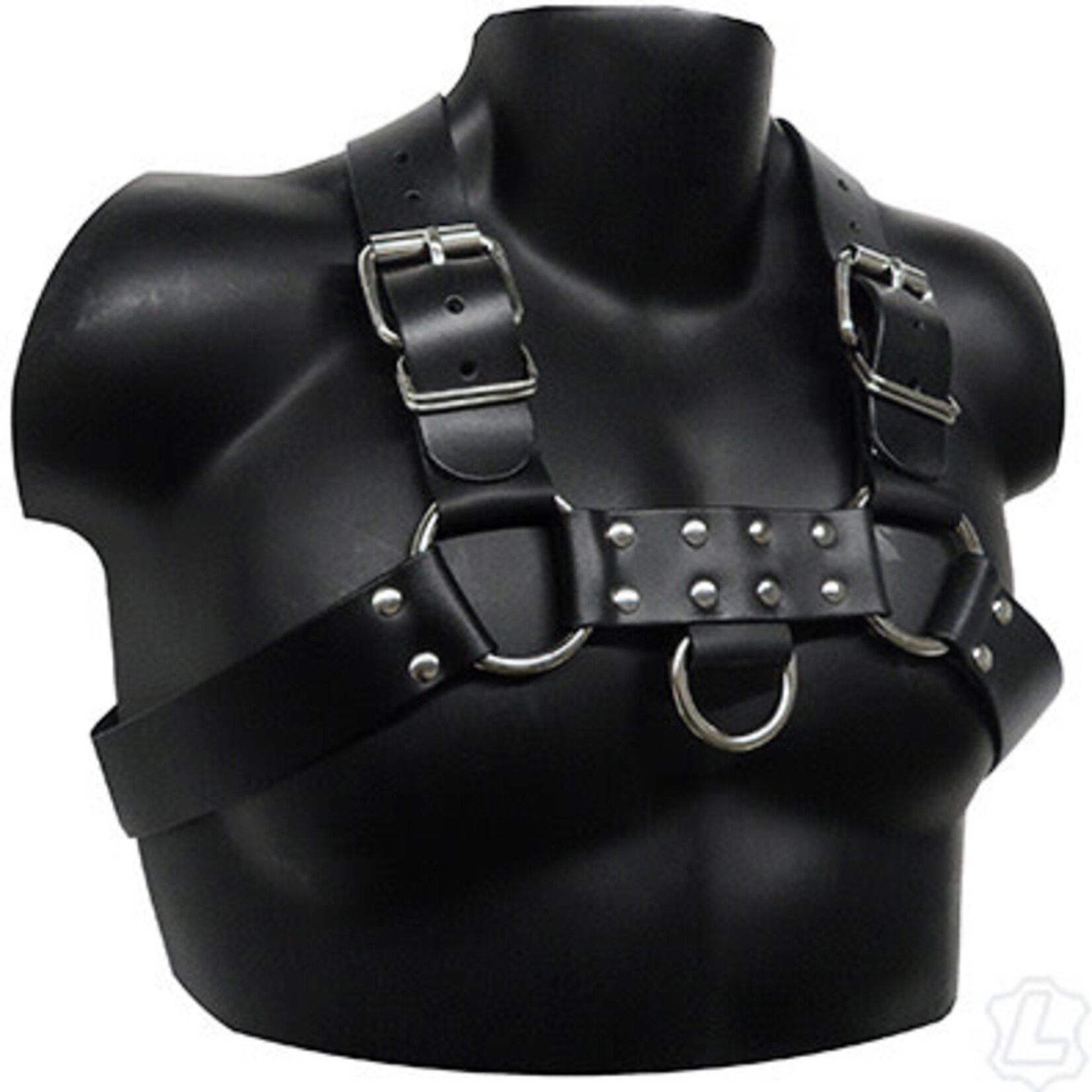 Kookie KOOKIE Black Leather Pride X Harness