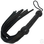 Kookie Kookie - Black Leather Short Flogger