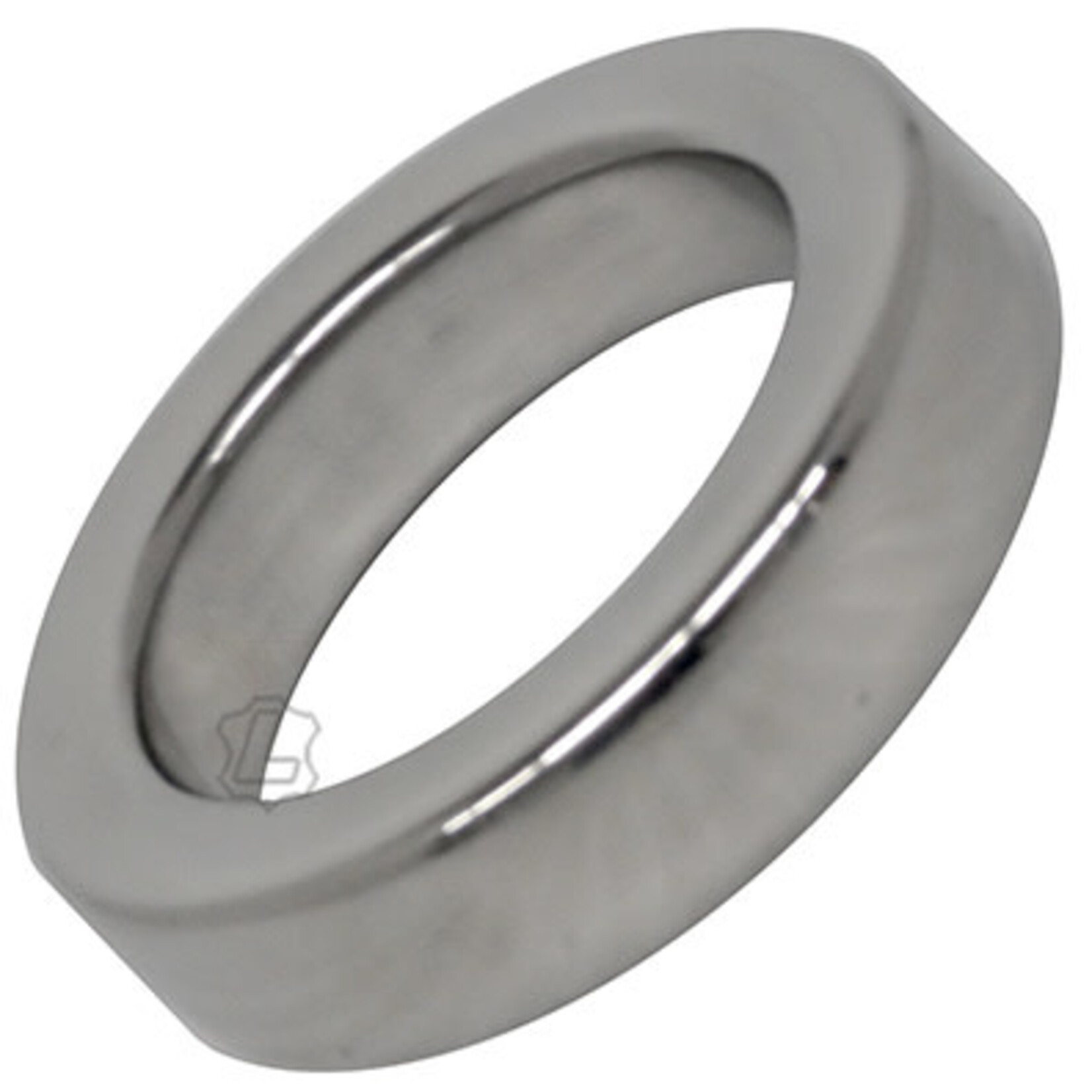Kookie Kookie Heavy Flat Donut Metal Cock Ring 1.5”