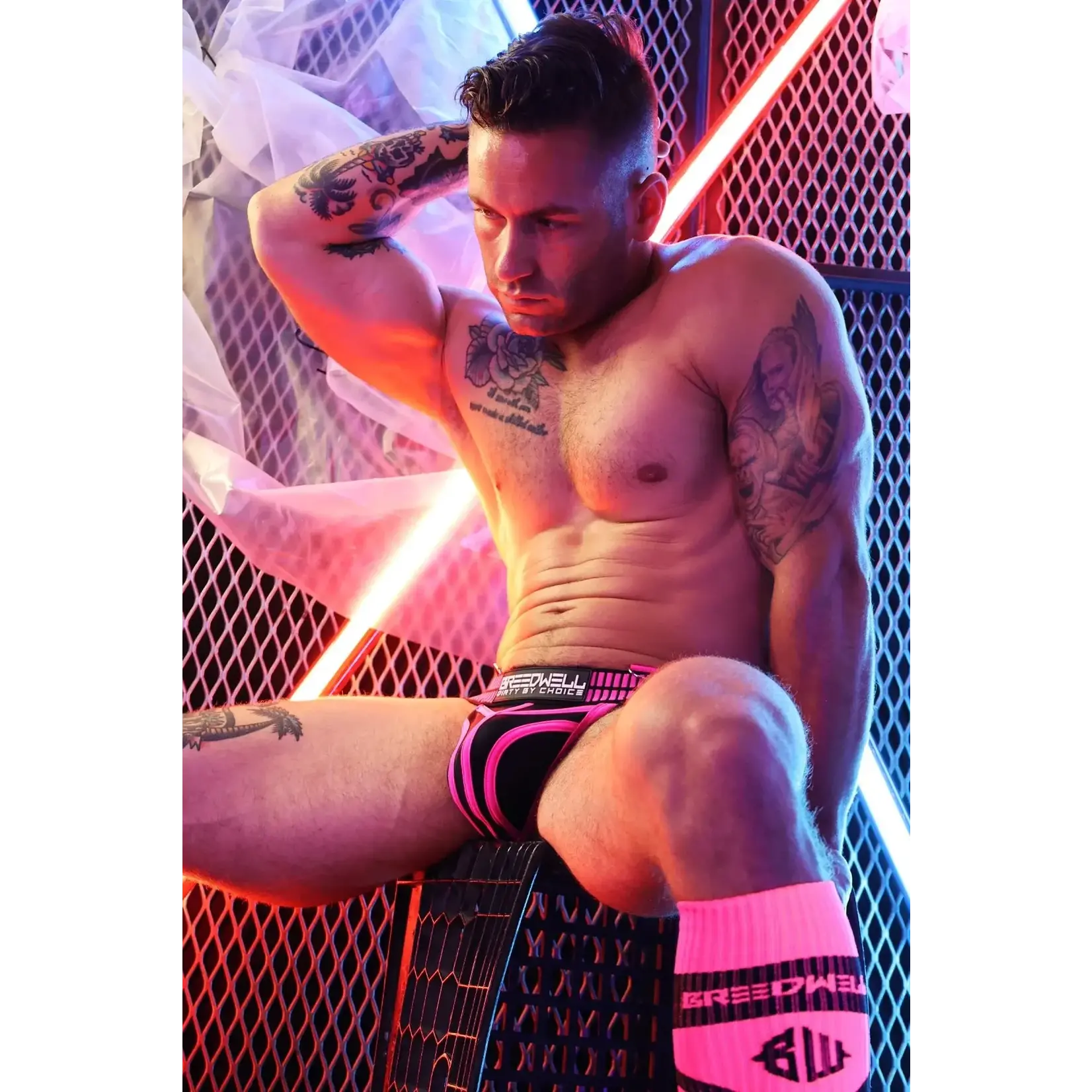 BreedWell BreedWell - HyBred Jock- Neon Pink
