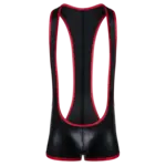 Gruff Pup Gruff Pup Impulse Singlet- Black/Red