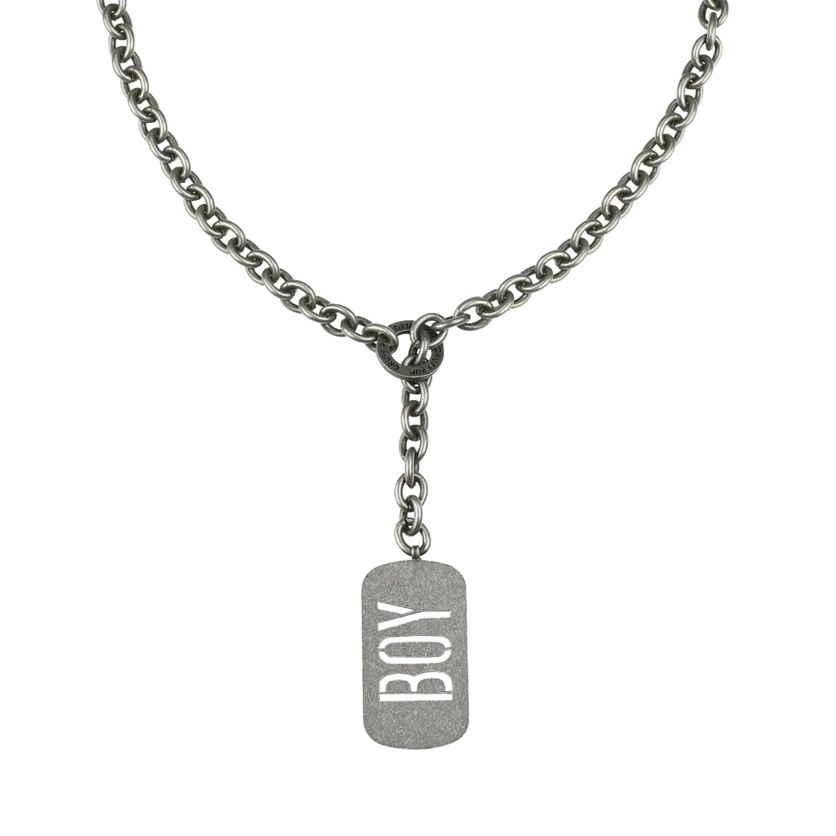 Gruff Pup Gruff Pup Choke Chains- “Boy”