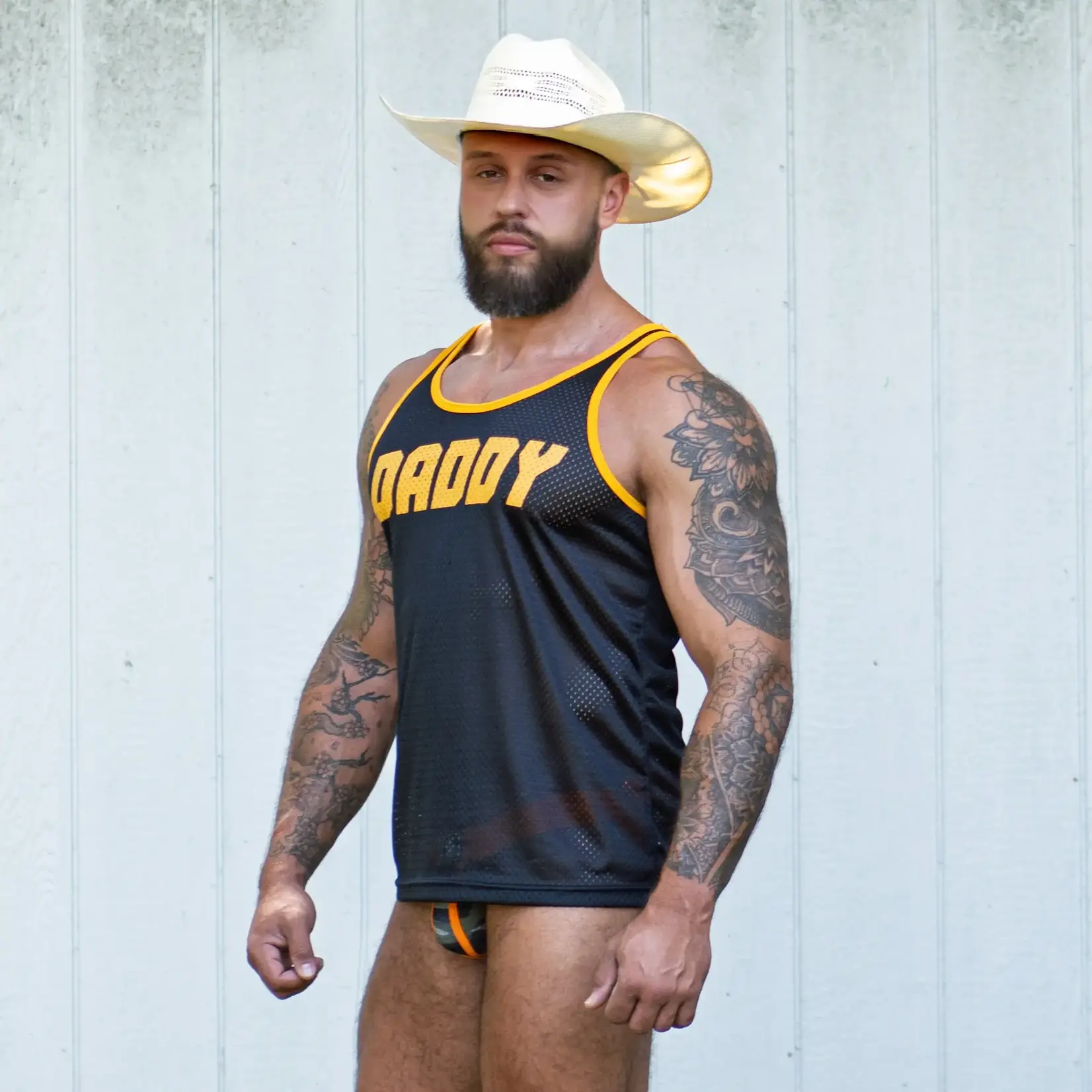 Gruff Pup Gruff Pup Air Tank :“Daddy” - Black