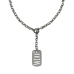 Gruff Pup Gruff Pup Choke Chains- “Woof””