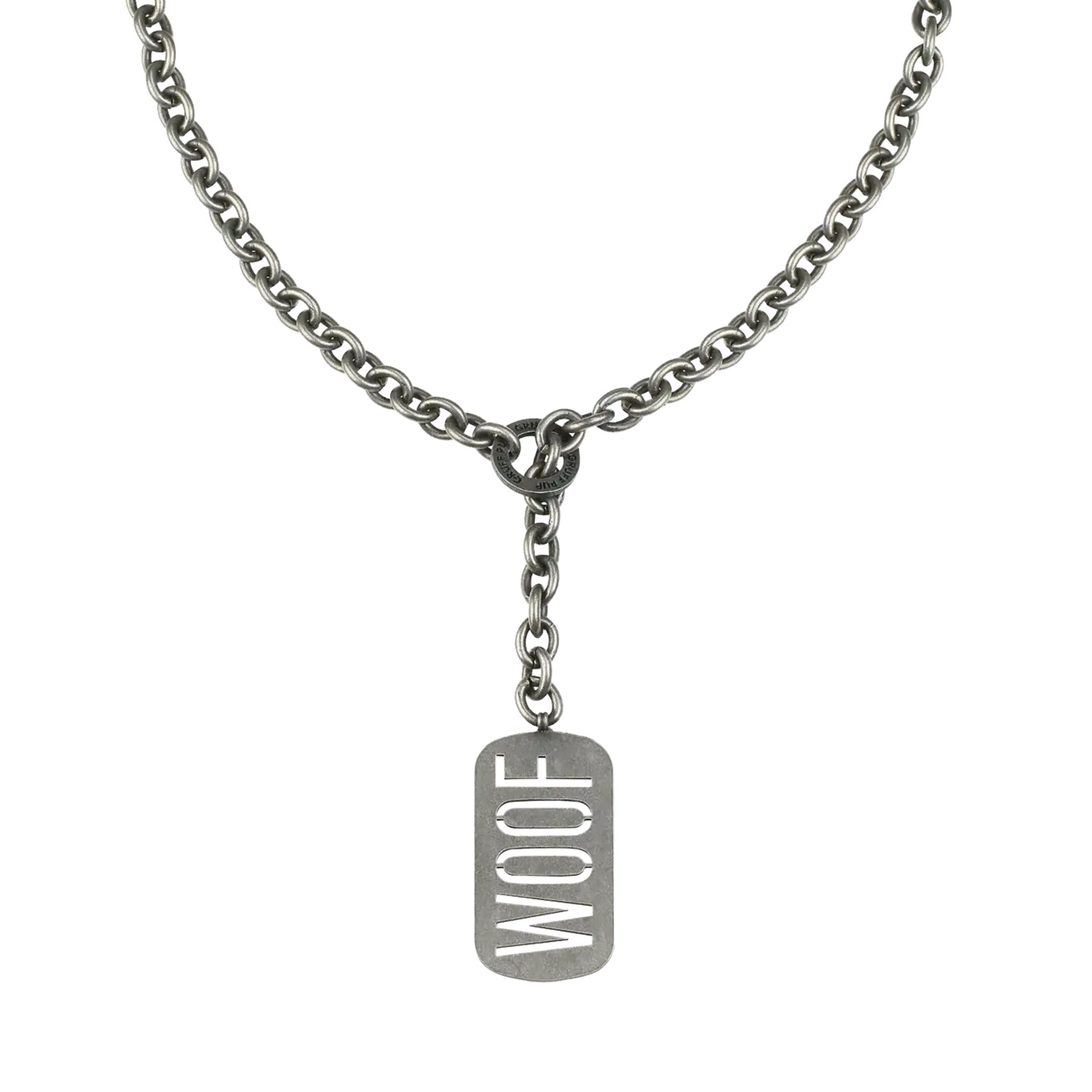 Gruff Pup Gruff Pup Choke Chains- “Woof””