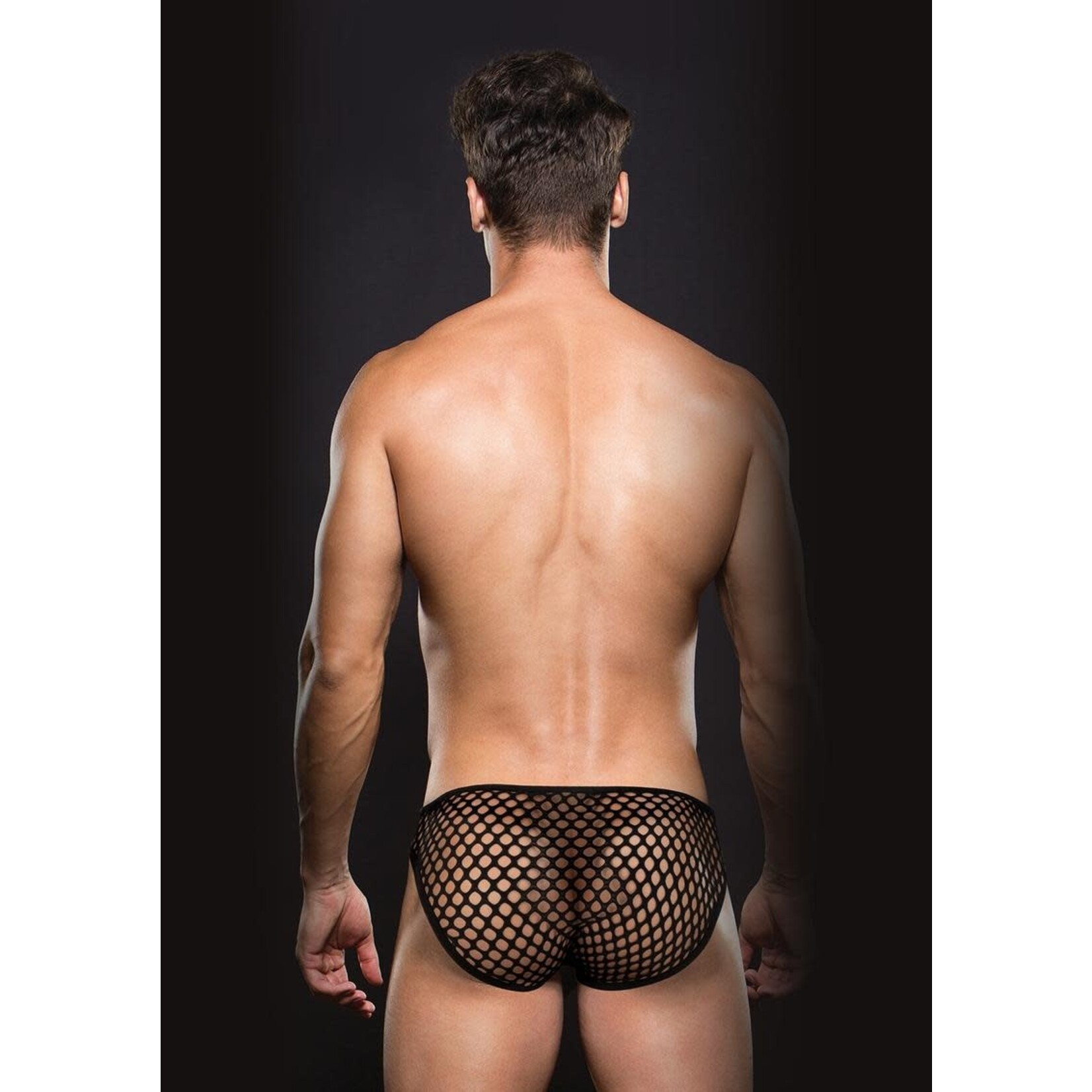 Envy Envy Modern Fishnet Bikini -Black