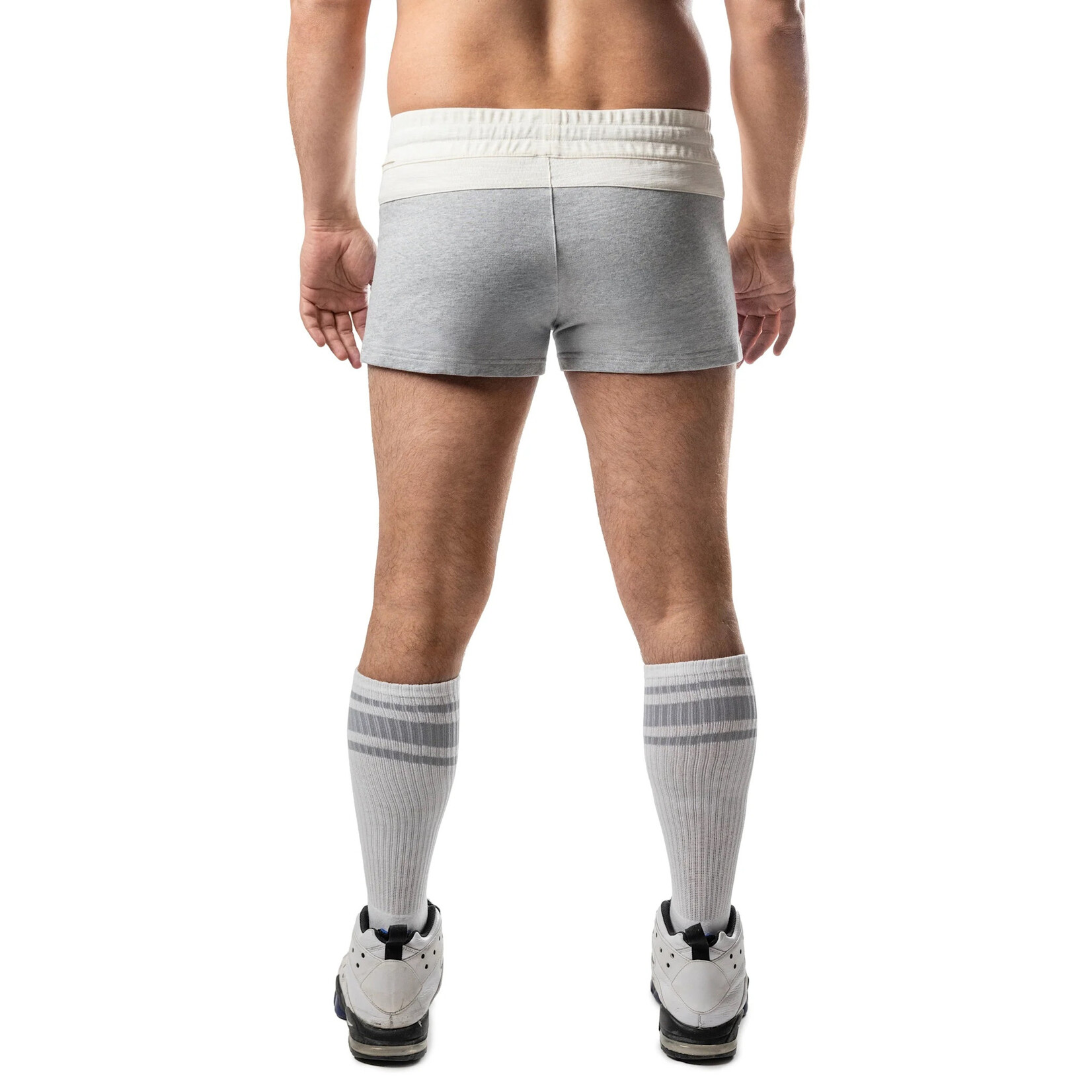 Nasty Pig Nasty Pig - Dual Trunk Short - Heather Grey/Cream