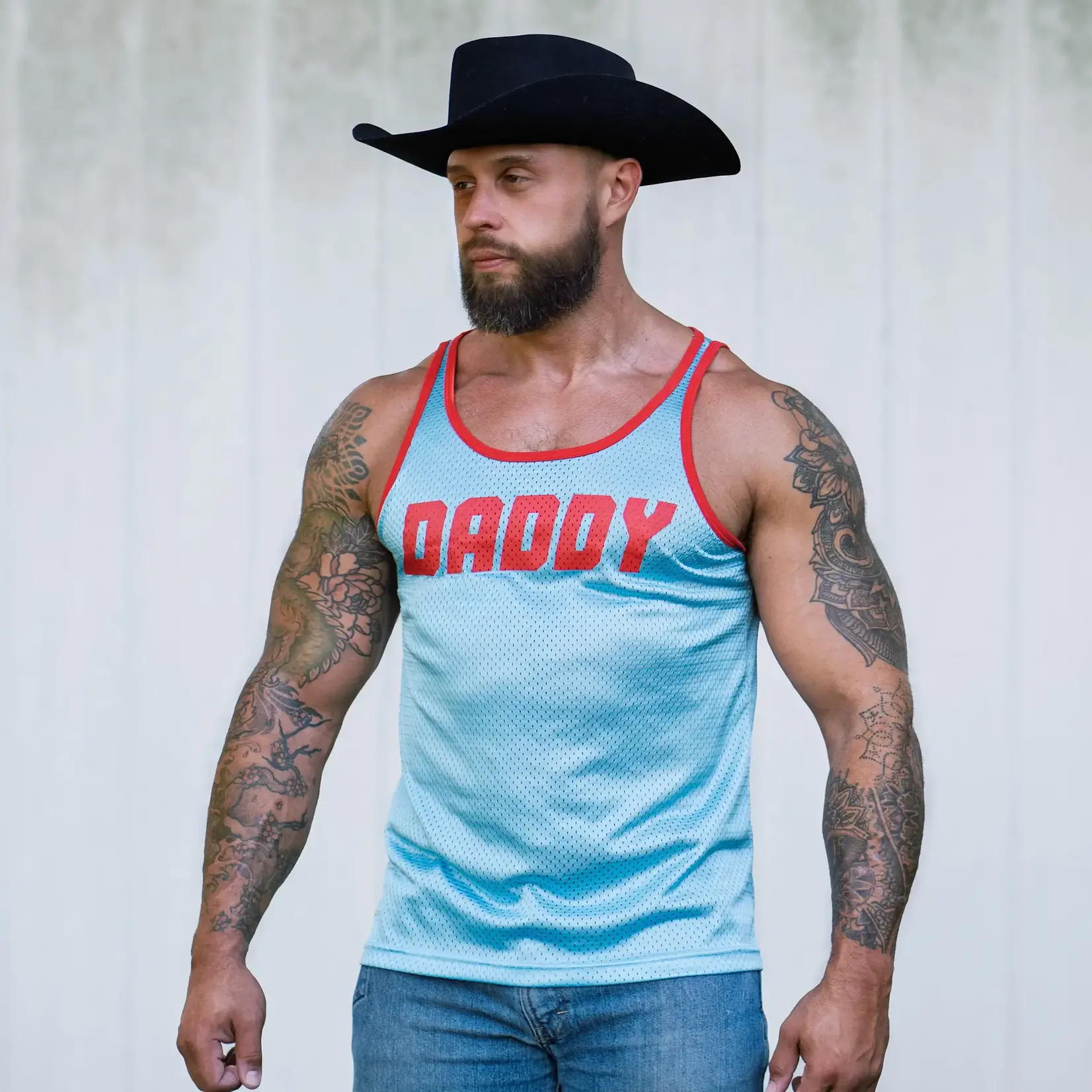 Gruff Pup Gruff Pup Air Tank :“Daddy” - Blue