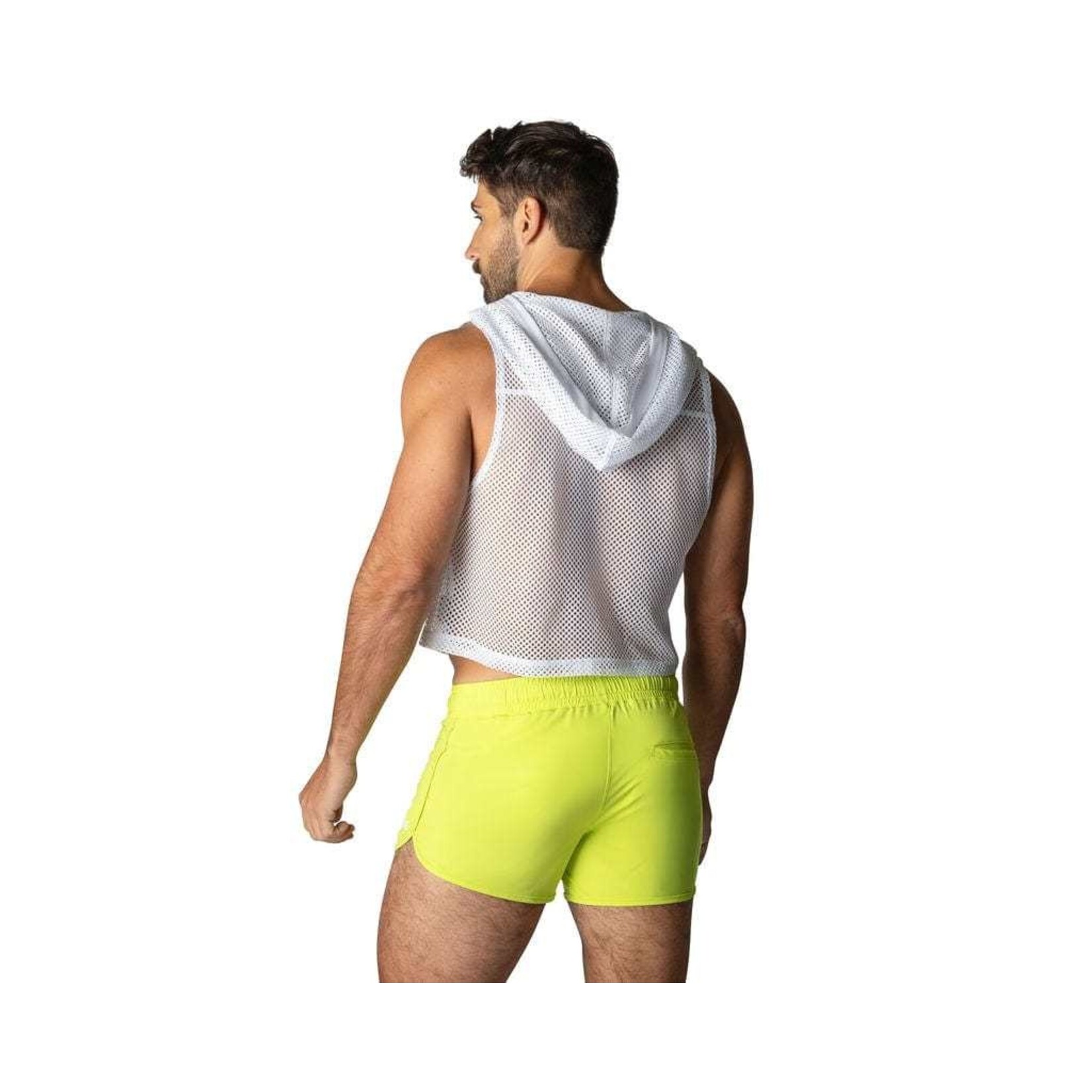 Bike Athletic BIKE Athletic- Hooded Sleeveless Practice Jersey- White
