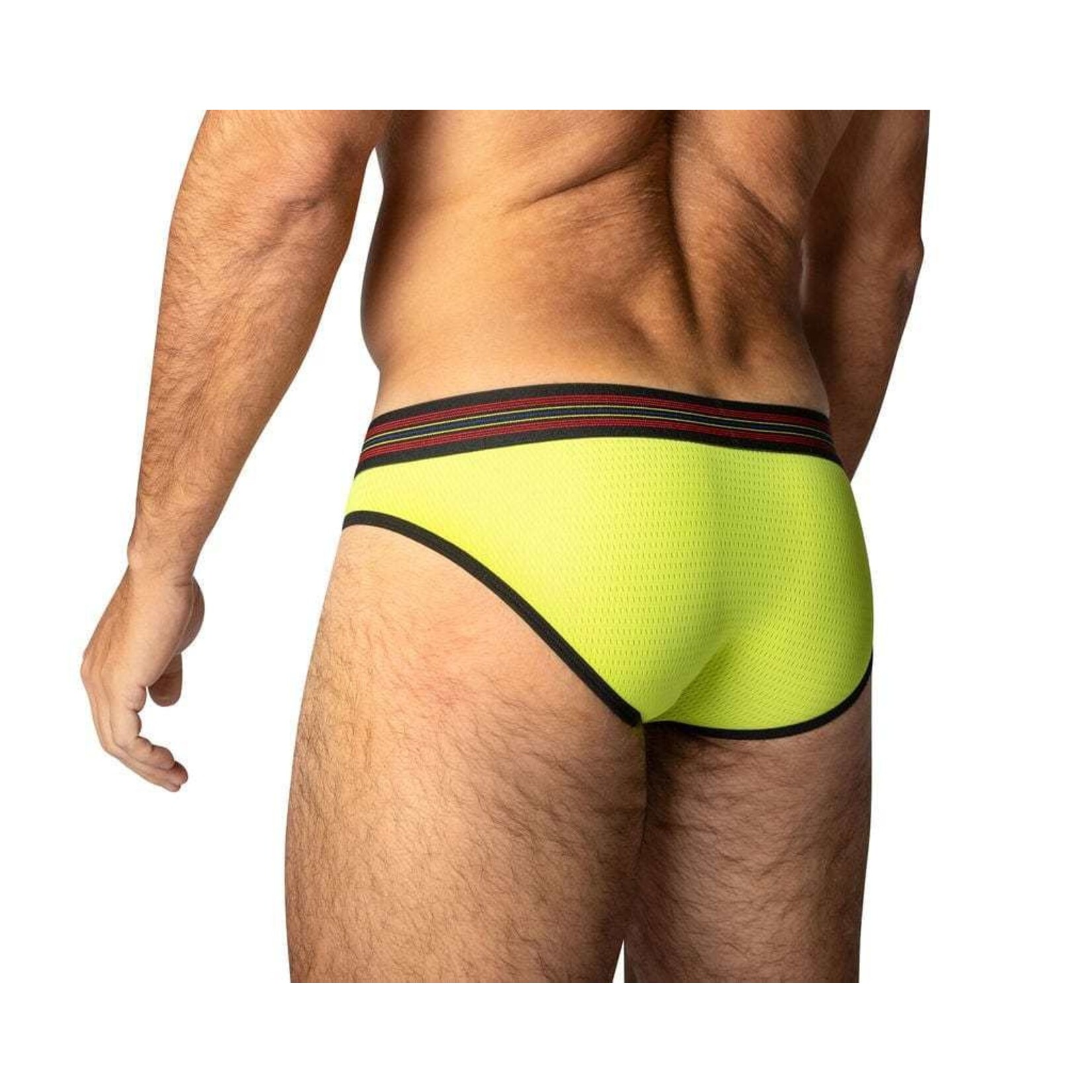 Bike Athletic BIKE Athletic- Mesh Brief- Acid Lime
