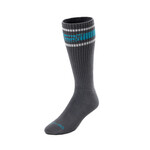 Nasty Pig Nasty Pig - Hook’d Up Sport Sock 3.0 - Lt. Grey/Teal/White
