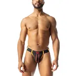 Nasty Pig Nasty Pig- Contender Jockstrap- Black/Red/Gold
