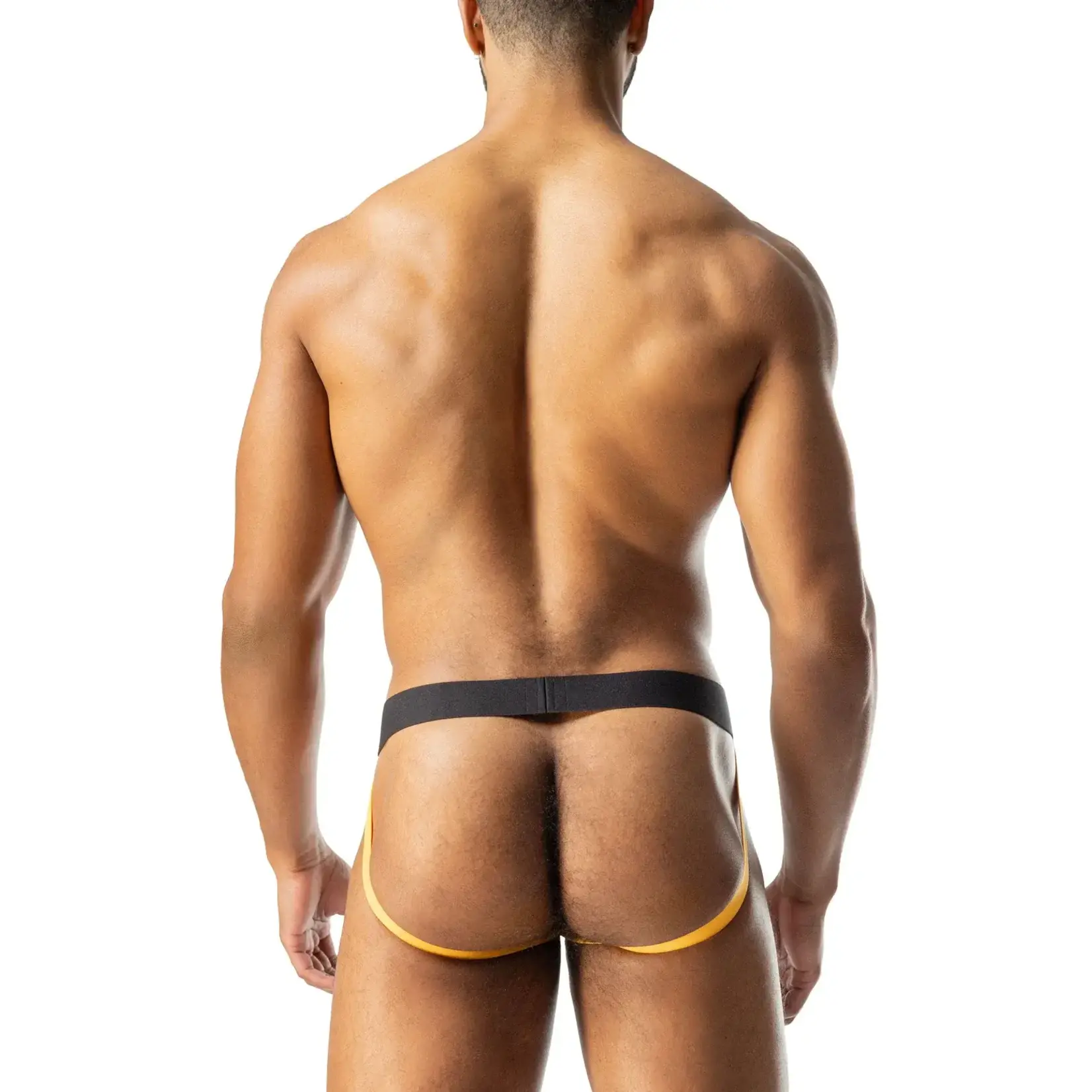 Nasty Pig Nasty Pig- Contender Jockstrap- Black/Red/Gold