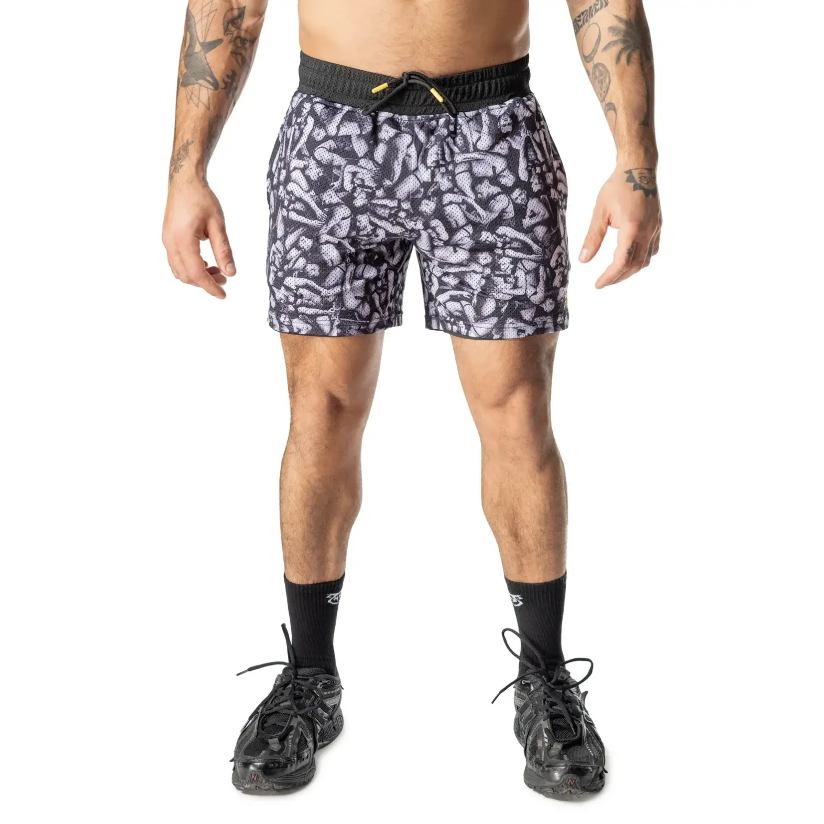 Nasty Pig Nasty Pig - Revers 2.0 Rugby Short - Black/White