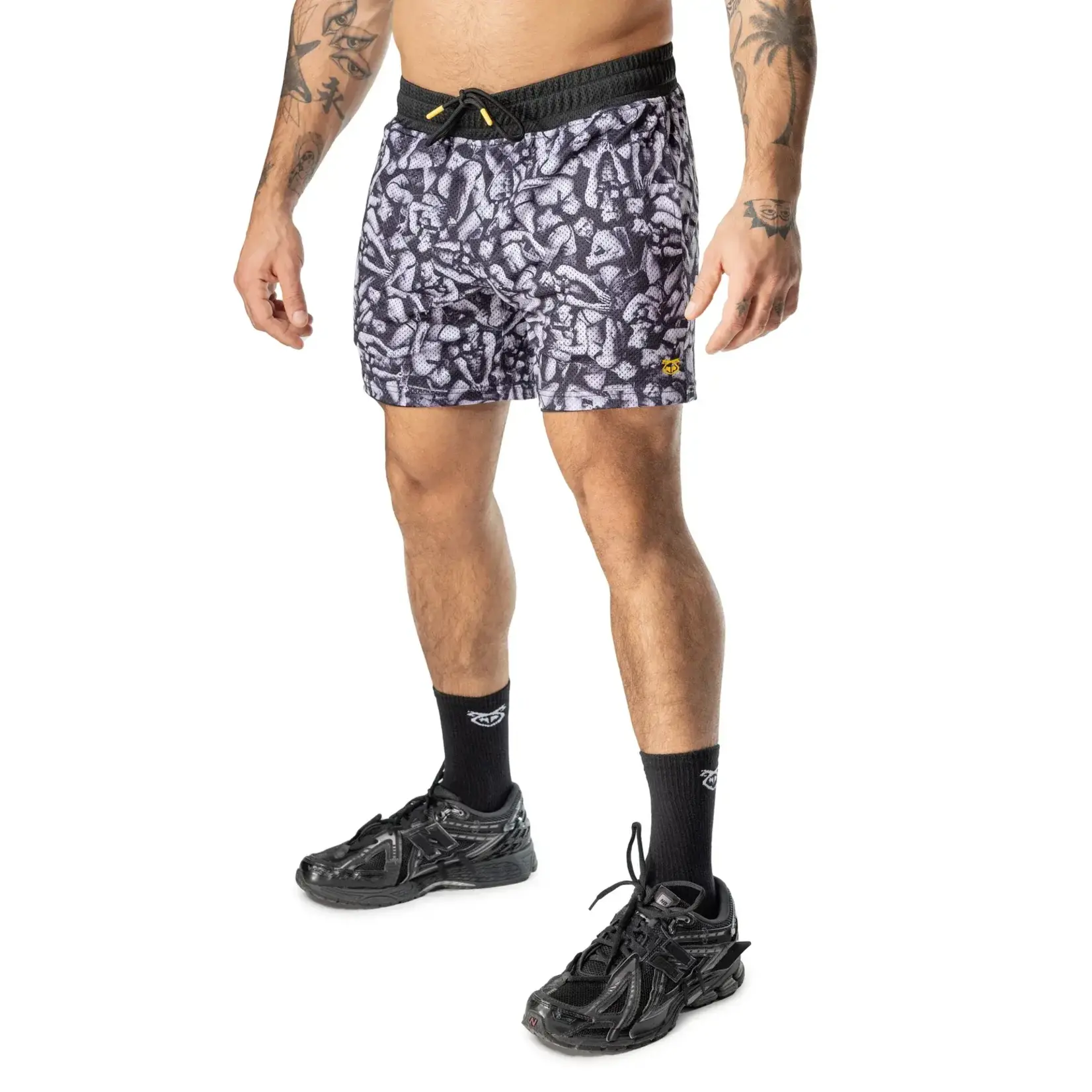 Nasty Pig Nasty Pig - Revers 2.0 Rugby Short - Black/White