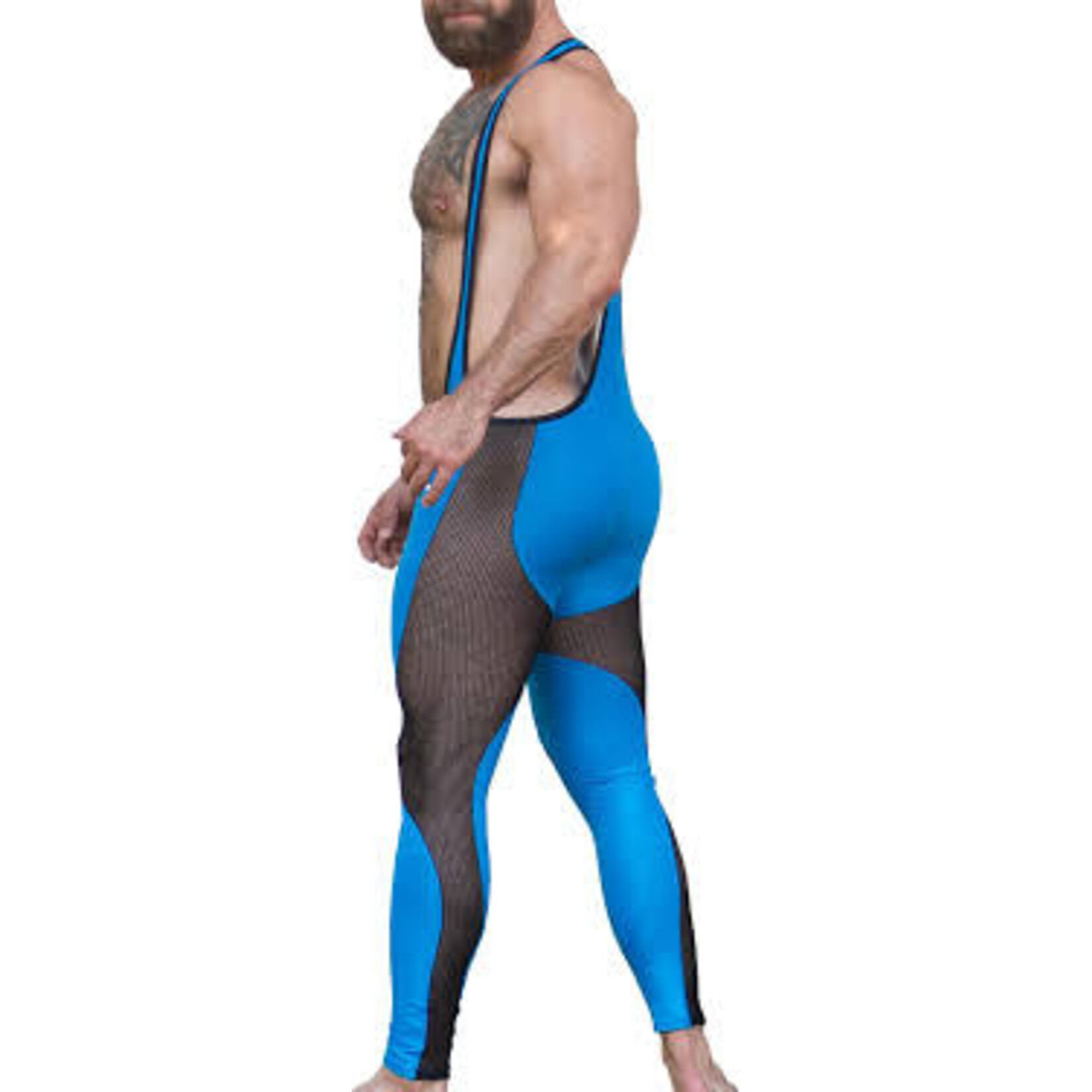 Gruff Pup Gruff Pup Striker Max Singlet Blue Blitz Large