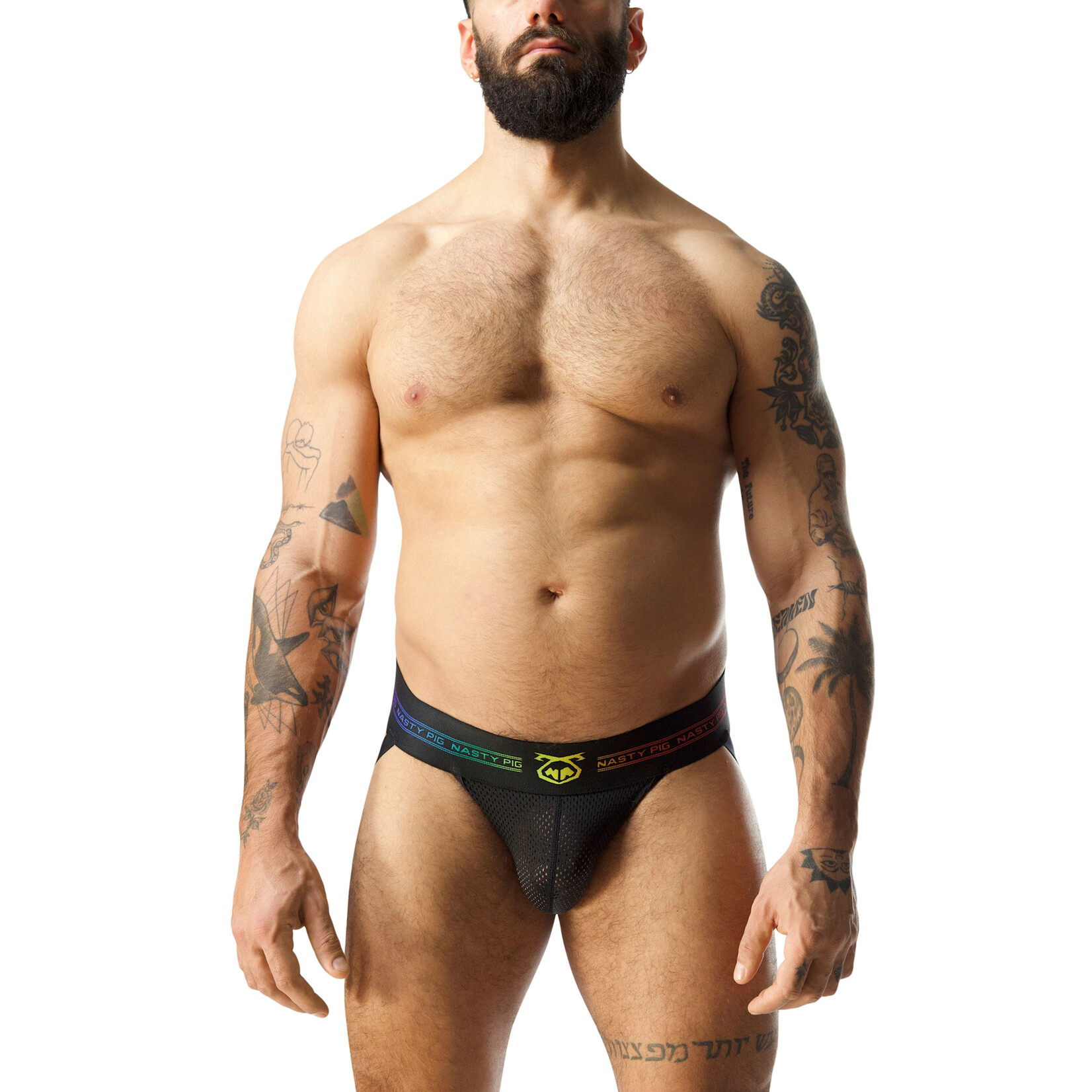 Nasty Pig Nasty Pig - Prism Pride Jock Strap - Black