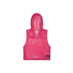 Bike Athletic Bike Sleeveless Hooded Practice Jersey Hot Pink