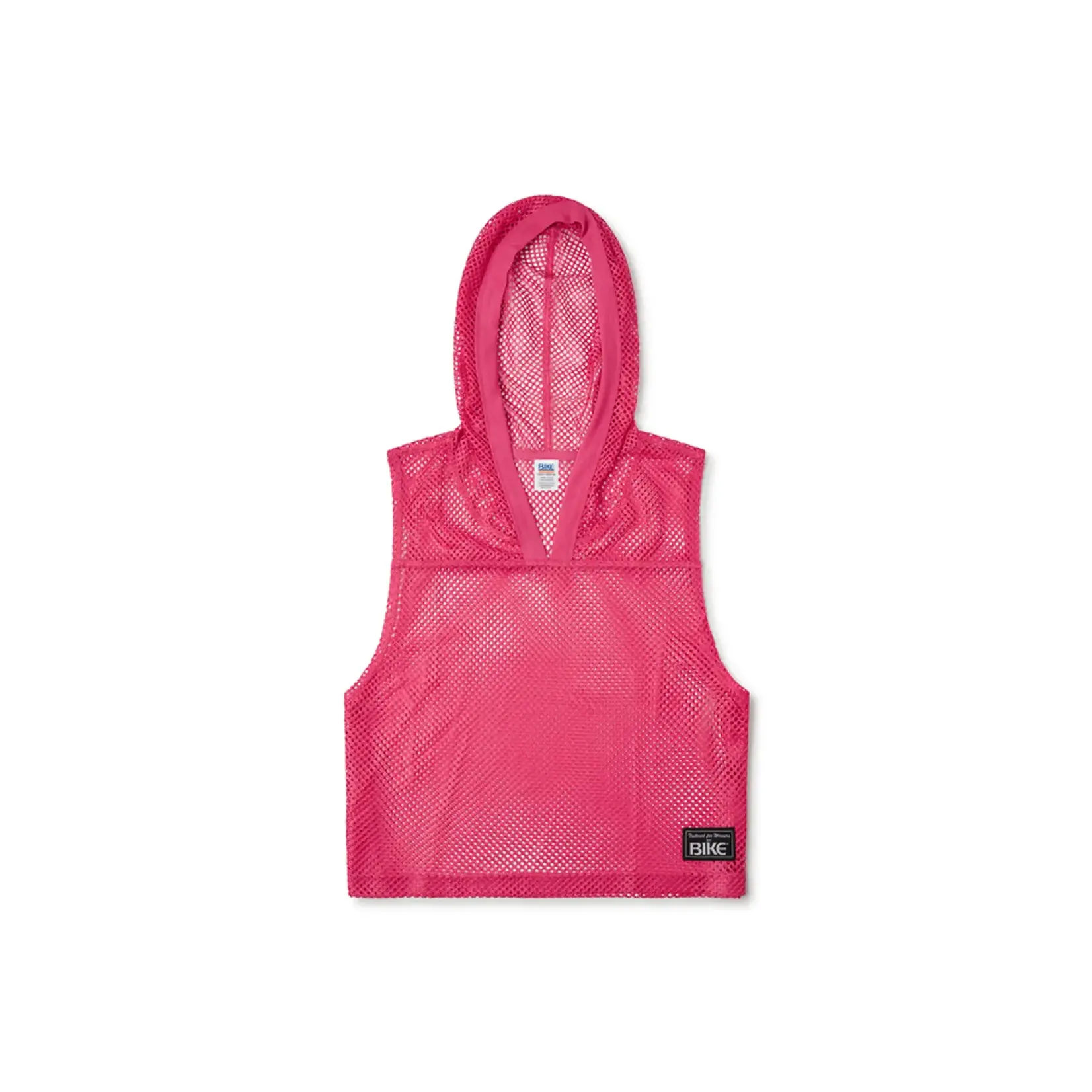 Bike Athletic Bike Sleeveless Hooded Practice Jersey Hot Pink