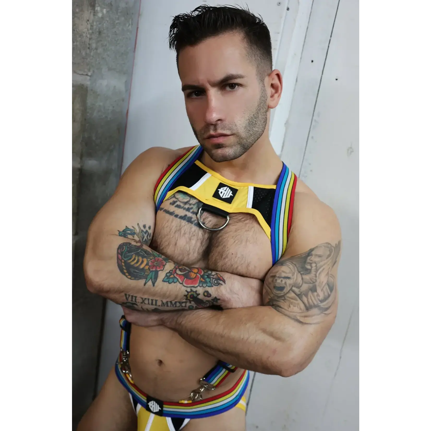 BreedWell Breedwell - Retro Remix Harness - Yellow