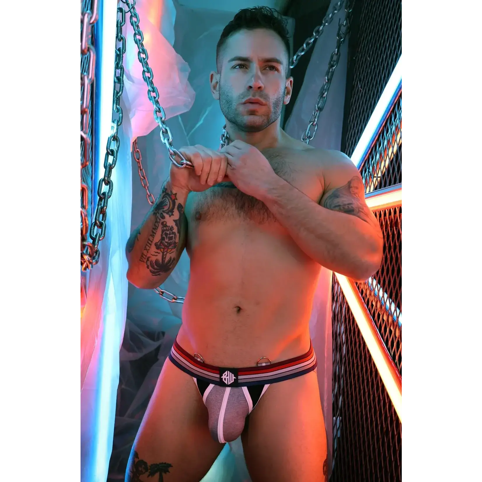 BreedWell Breedwell - Retro Remix Jock - Heather Grey